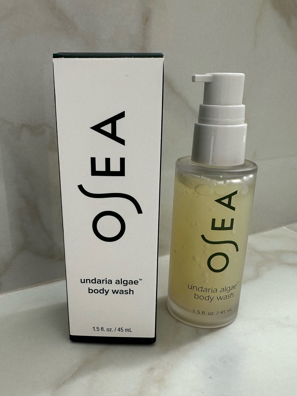NIB. OSEA. Undaria algae body wash. 45 mL